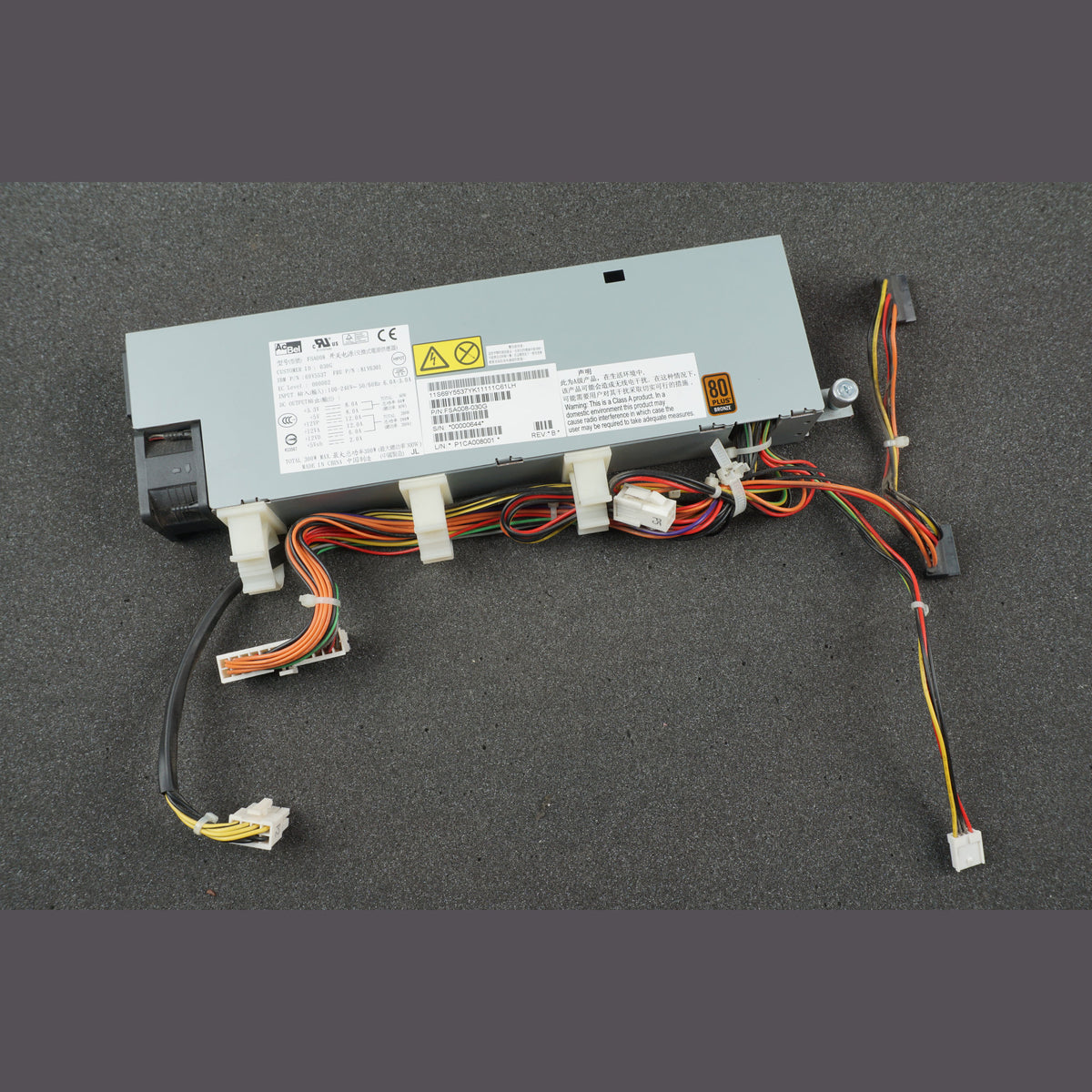 IBM FRU 81Y6301 Power Supply AcBel FSA008 69Y5537 300W PSU