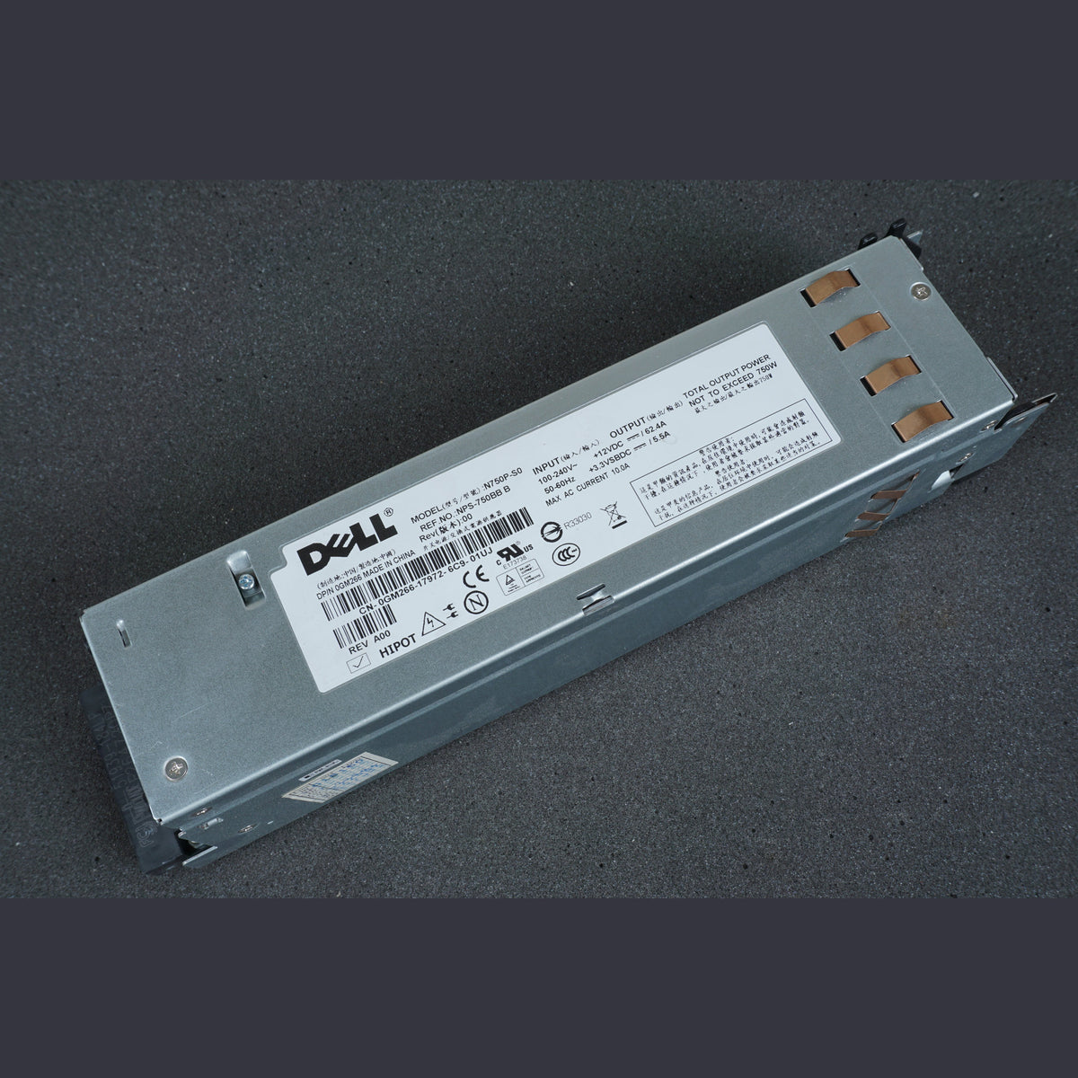 GM266 0GM266 Dell PowerEdge 2950 Power Supply NPS-750BB B 750W PSU