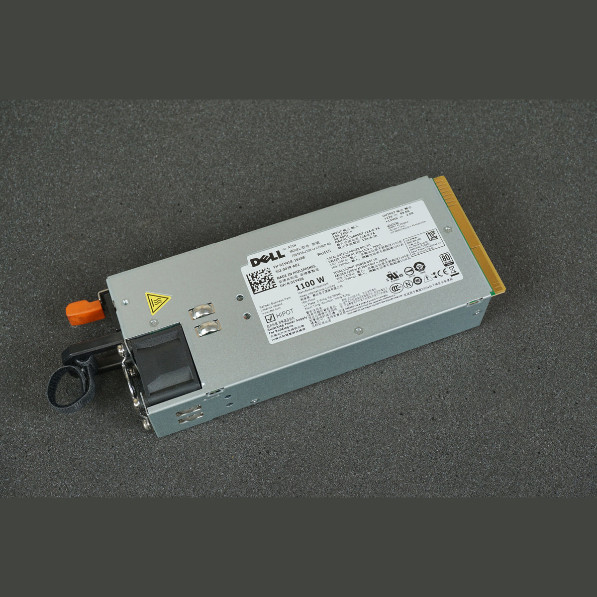 1Y45R 01Y45R Dell 7001515-J100 Z1100P-00 Power Supply 1100W PSU