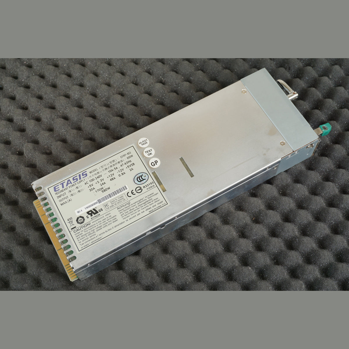 EFRP-603 Etasis Power Supply 600W PSU