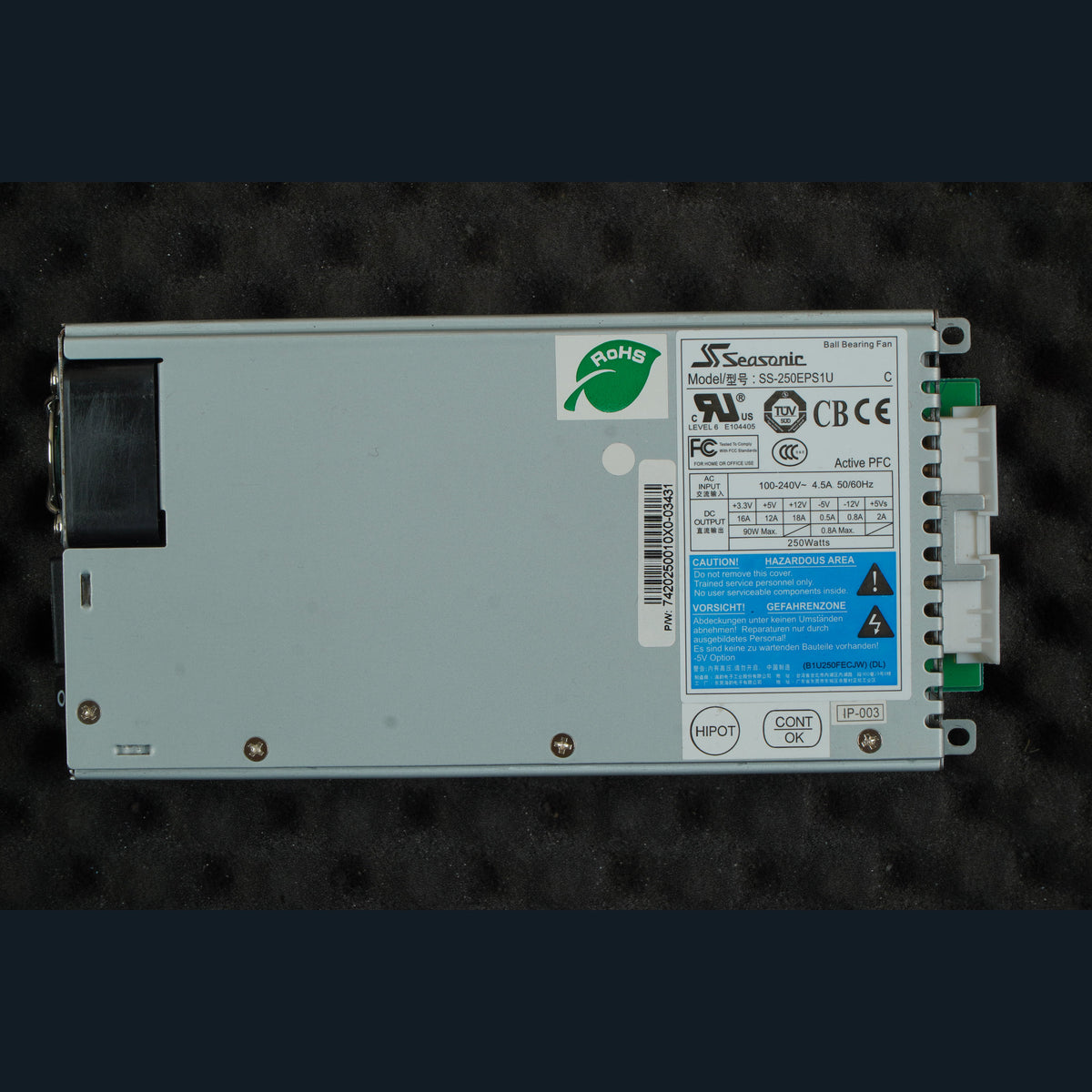 SS-250EPS1U Seasonic Power Supply 250W PSU
