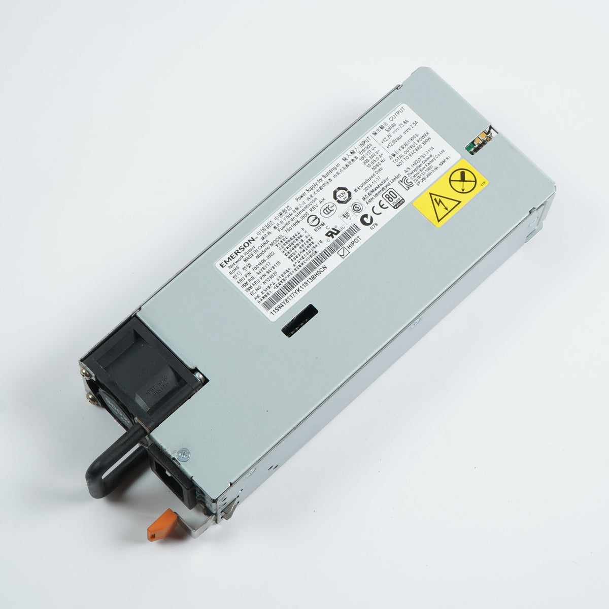 Lenovo FRU 94Y8118 Power Supply Emerson 7001606-J000 900W PSU