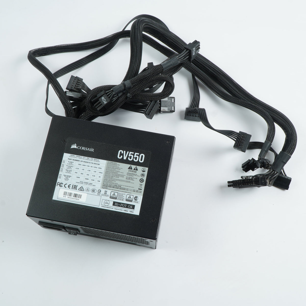 Corsair CV550 RPS0127 CP-9020210/75-004198 Power Supply 550W PSU