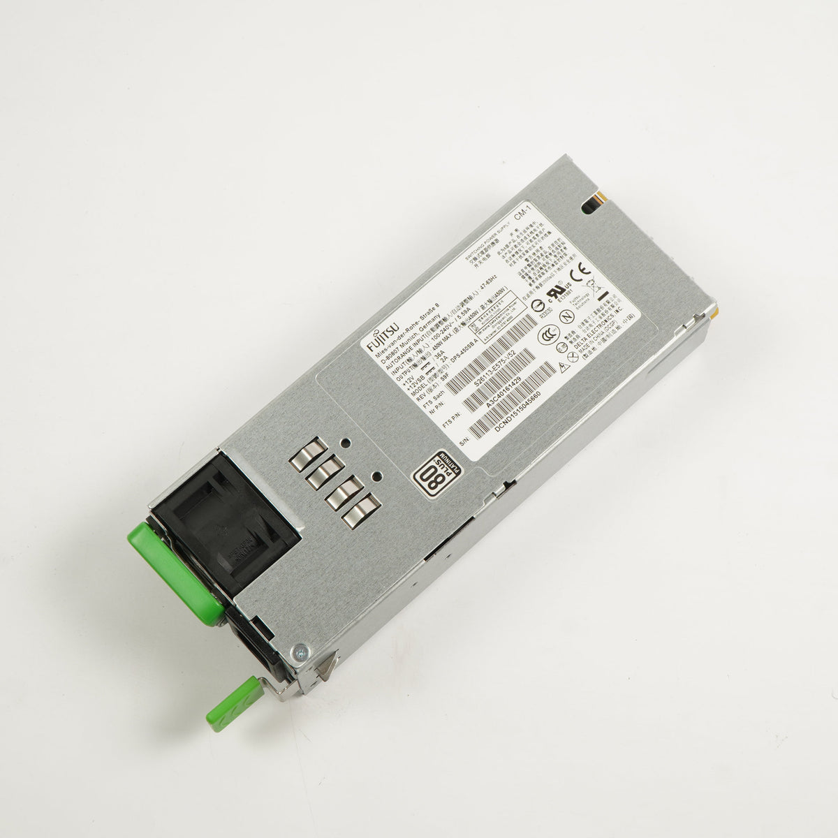 Fujitsu S26133-E575-V52 A3C40161429 DPS-450SB A Power Supply 450W PSU