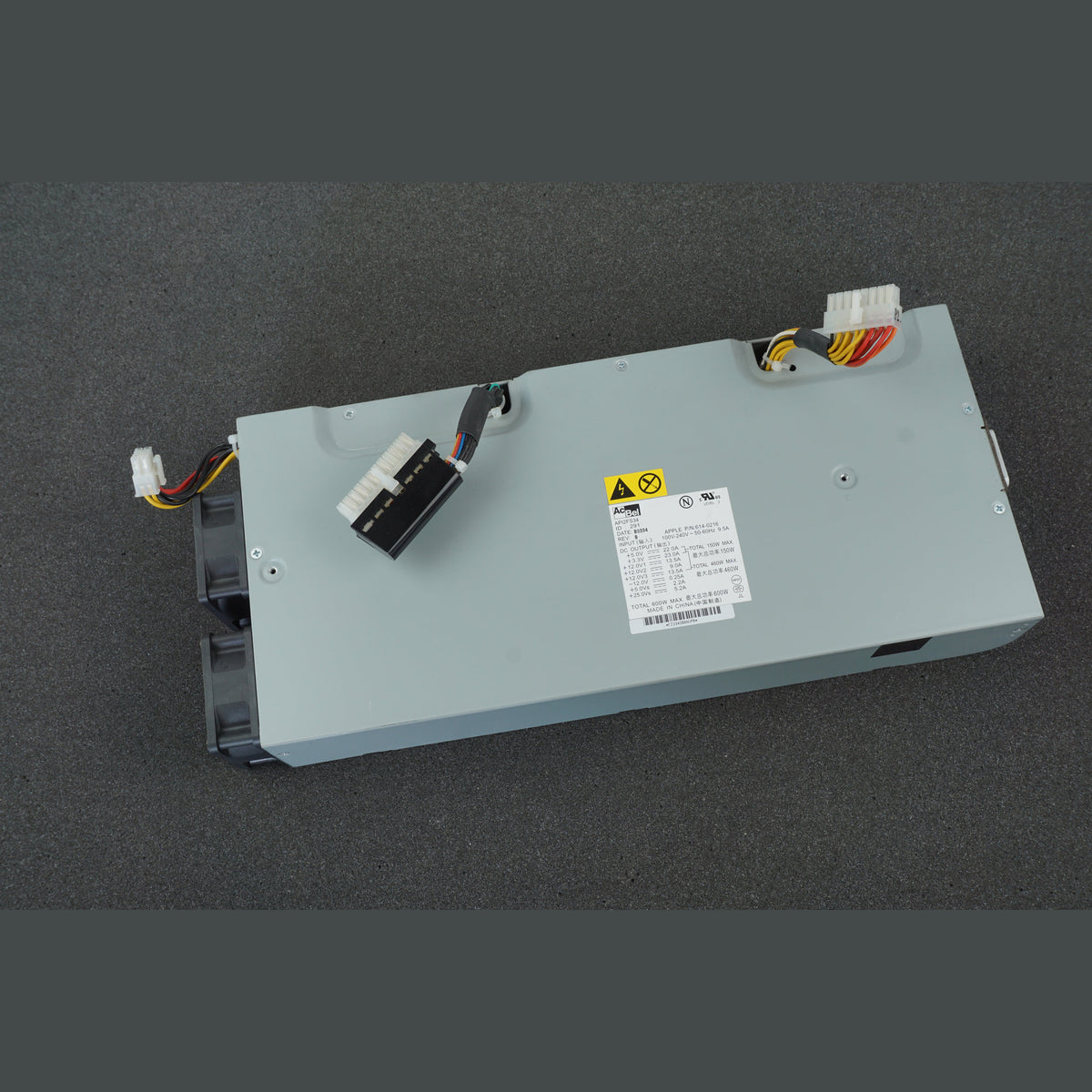 Apple 614-0216 Power Supply AcBel API2FS34 600W PSU