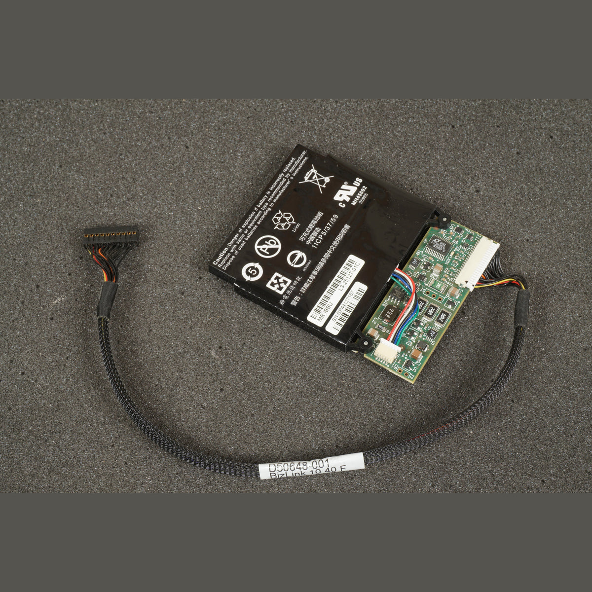 L3-25127-01C LSI MR iBBU Megaraid Backup Battery 35985-01 with D50648-001