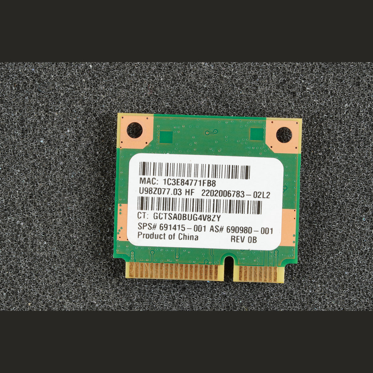 HP 691415-001 Ralink RT5390 Wireless Card RAK-RT5390