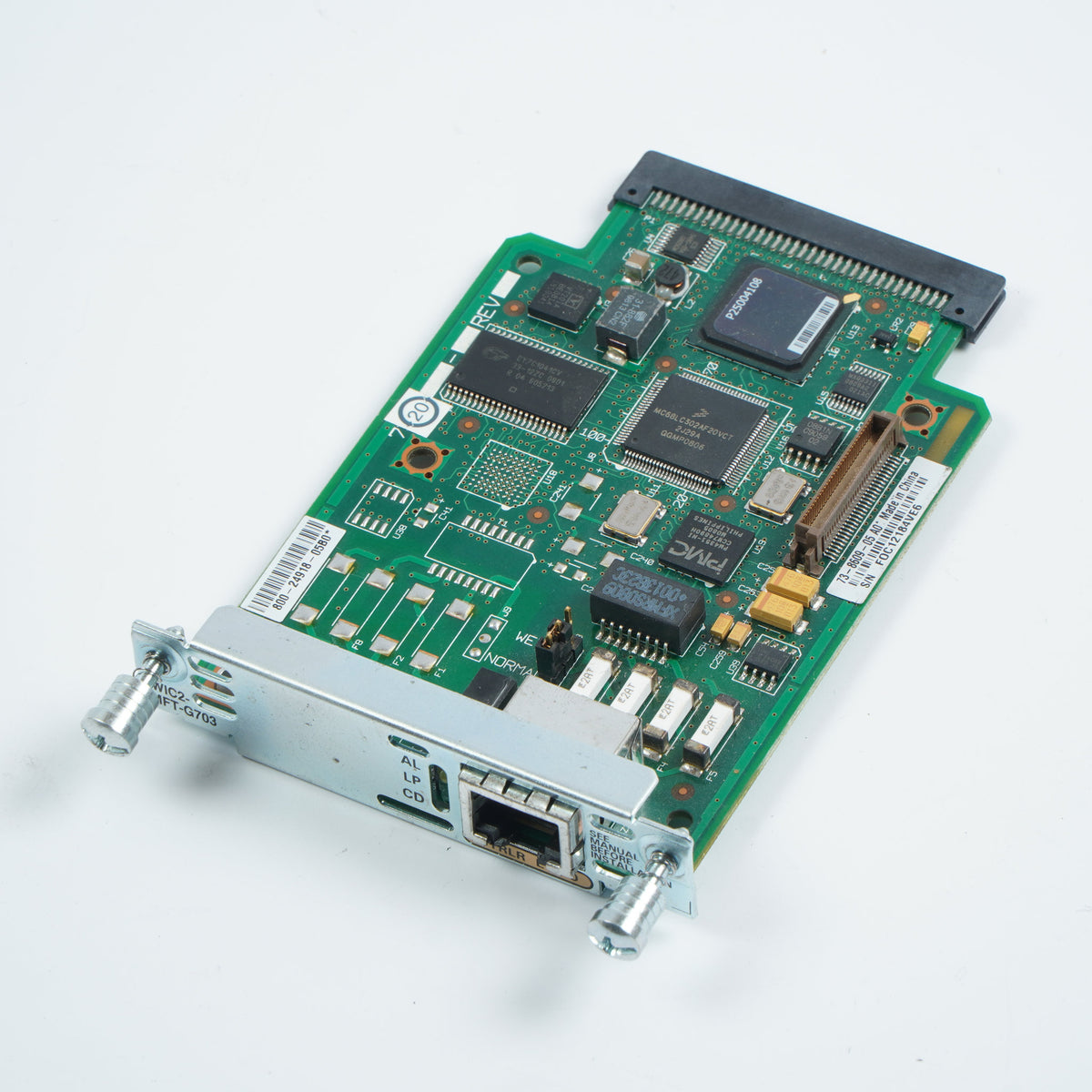 Cisco VWIC2-1MFT-G703 1 Port T1/E1 Multiflex Voice WAN Interface Card