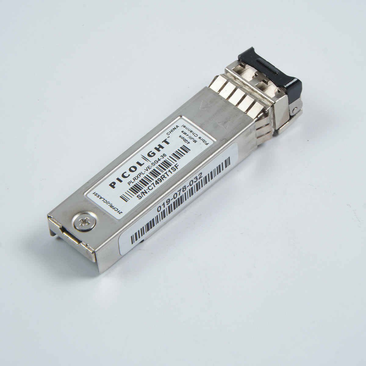 Picolight PLRXPL-VE-SG4-36 4Gbps 850nm SFP Transceiver Module EMC 019-078-032