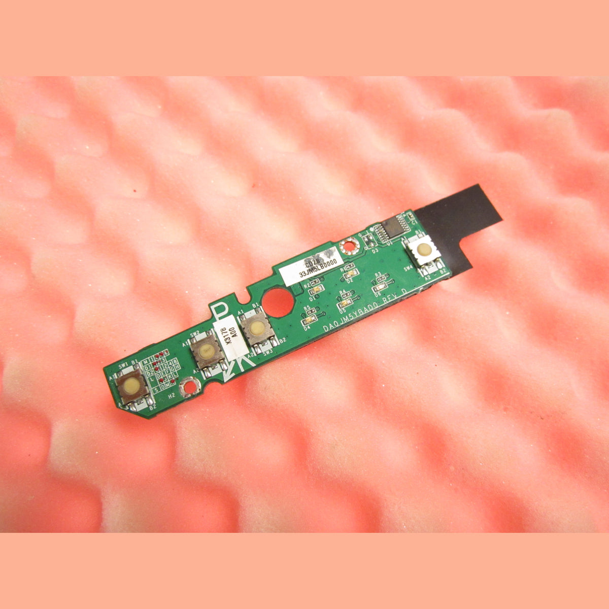 Dell Latitude D610 Power Button Switch Board DA0JM5YBAD0