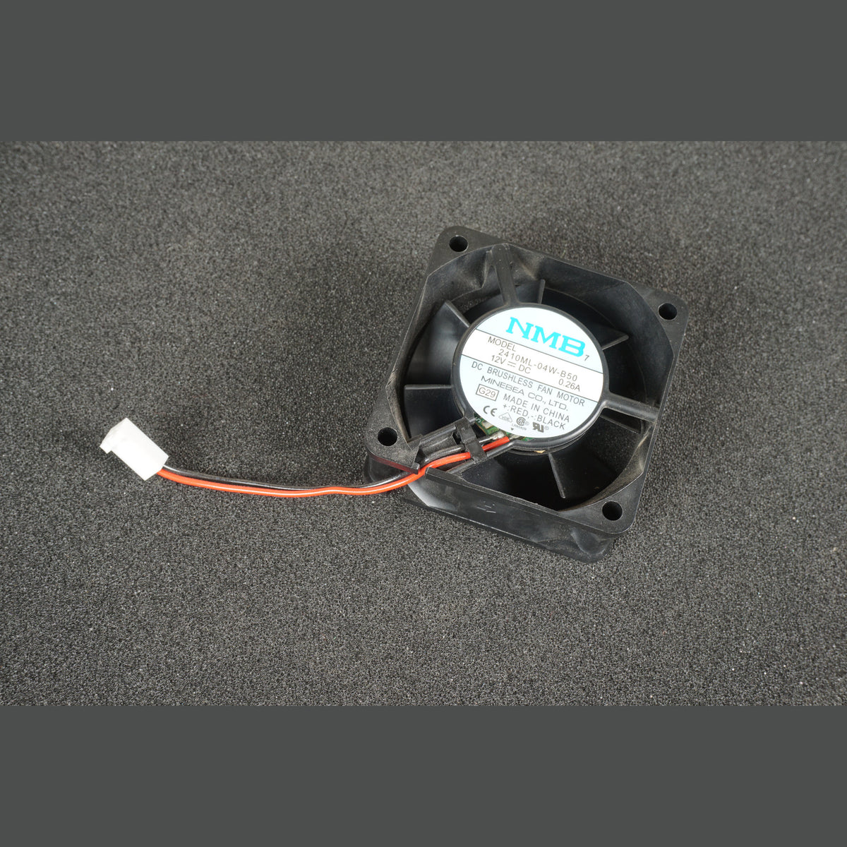 2410ML-04W-B50 NMB 60x60x25mm Fan DC12v 0.26A 2-Pin 2-Wire
