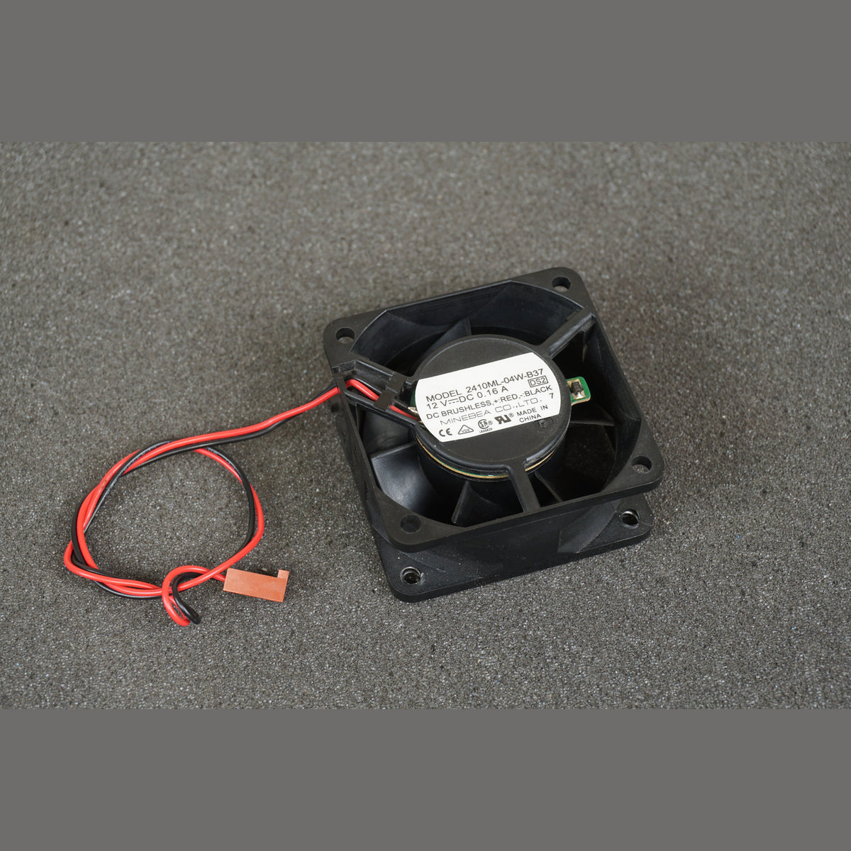 2410ML-04W-B37 Minebea Fan 12VDC 0.16A 2-Pin 2-Wire Apple M5183