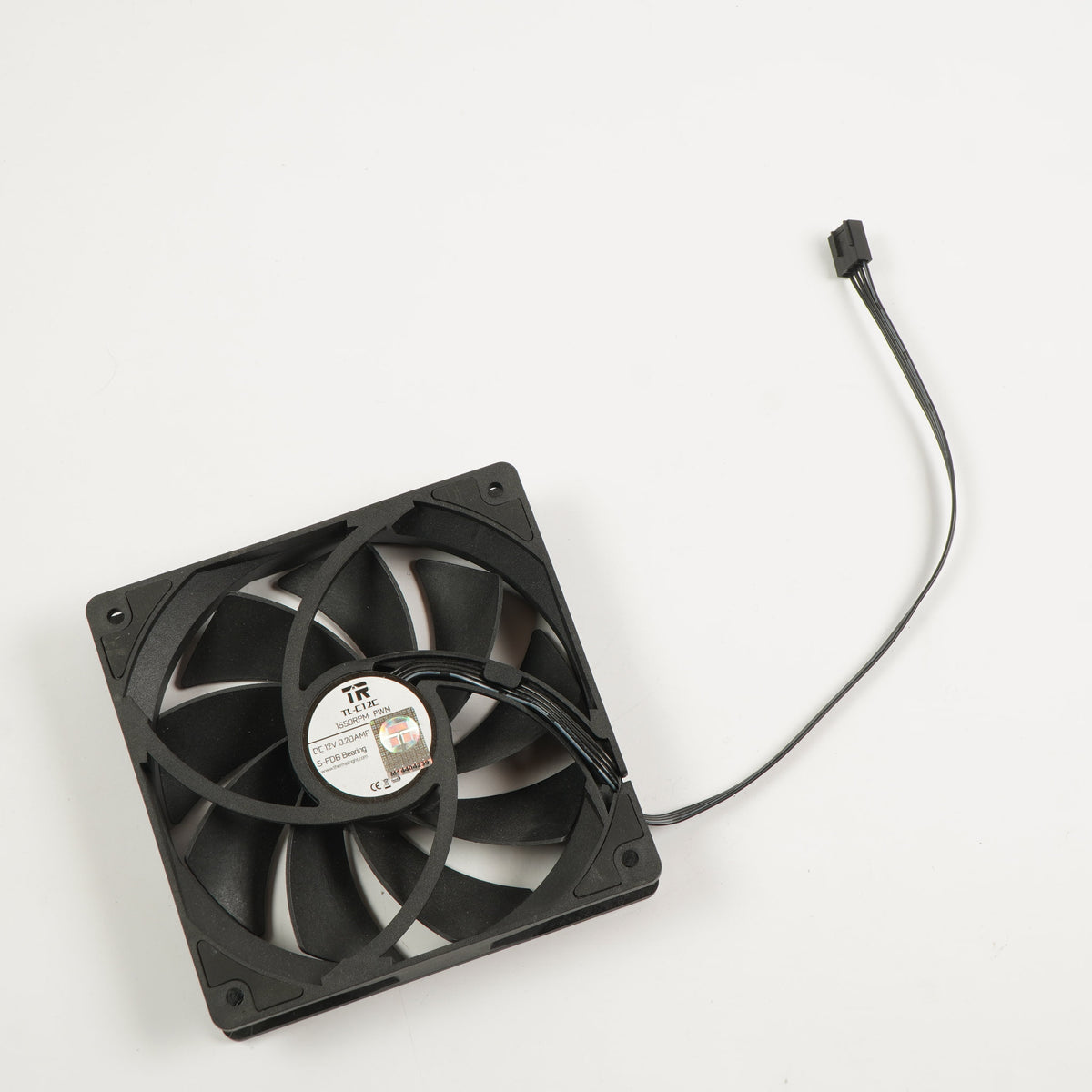 Thermalright TL-C12C 120mm x 25mm 12V Fan 4-Pin 4-Wire