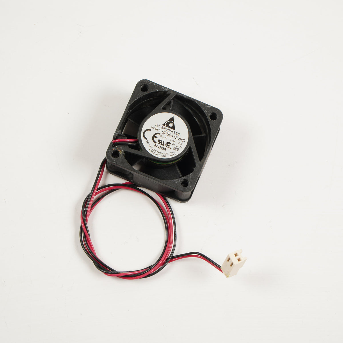 Delta EFB0412VHD-71B 40mm x 20mm 2-Pin 2-Wire Fan DC12V 0.18A