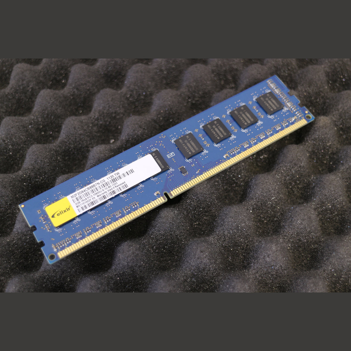 1x2GB PC3-10600U Elixir M2F2G64CB88B7N-CG DDR3 2GB Desktop Memory RAM