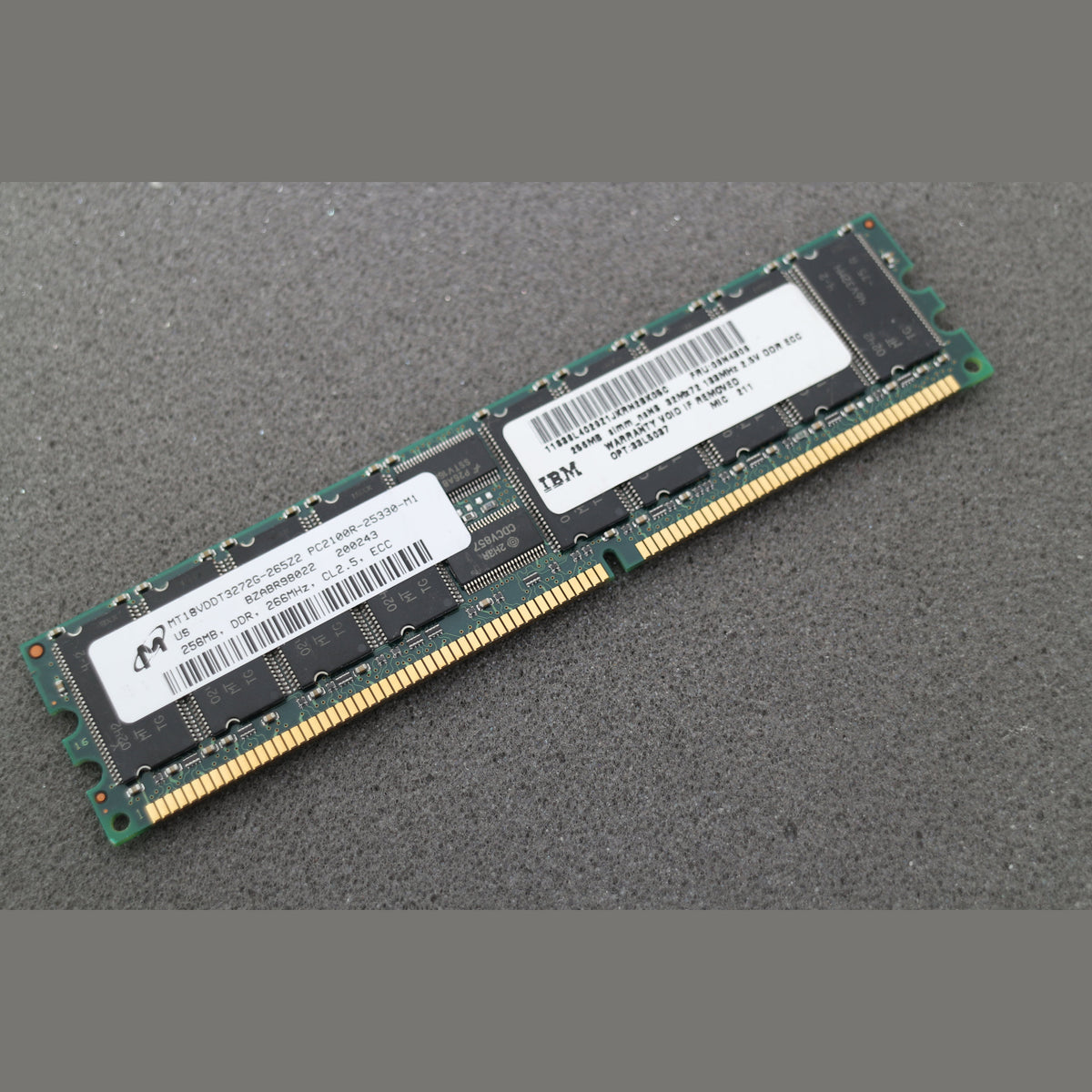 18VDDT3272G-265Z2 PC2100R-25330-M1 256MB Server Memory RAM