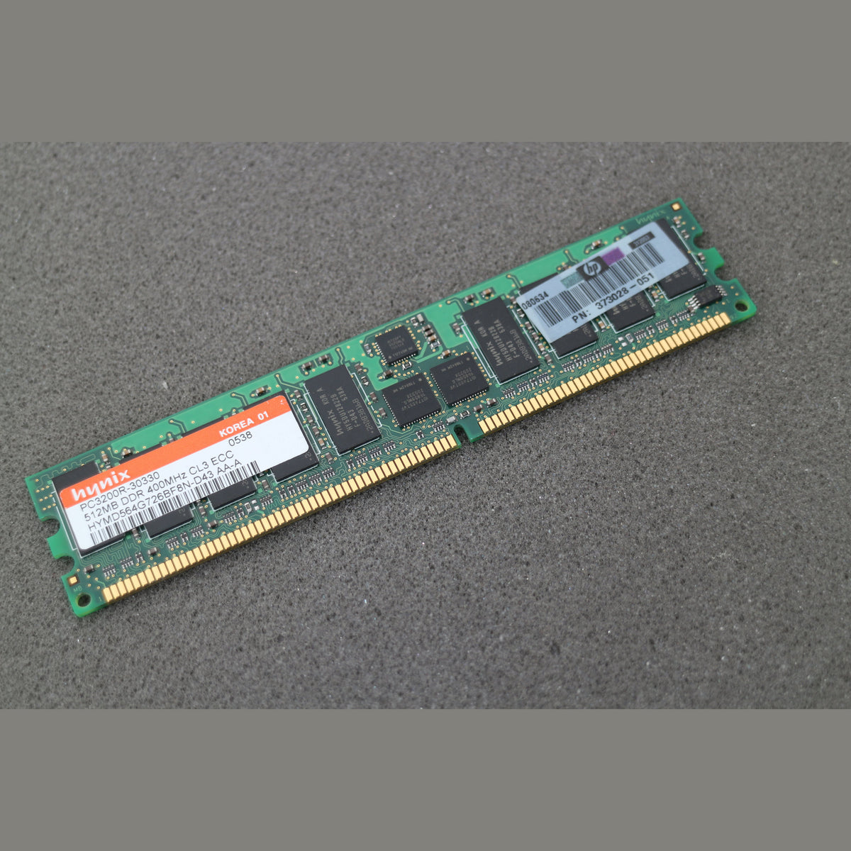 Hynix HYMD564G726BF8N-D43 PC3200R-30330 512MB Server Memory RAM