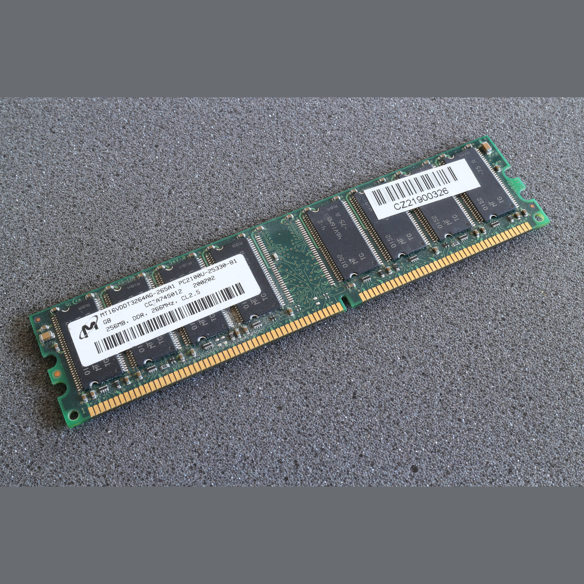 16VDDT3264AG-265A1 PC2100U-25330-B1 256MB Memory RAM DDR-266Mhz