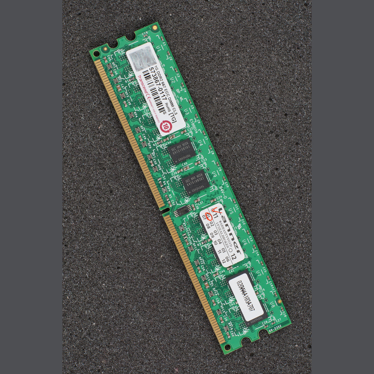 Transcend 1G DDR2 667 ECC DIMM 1GB Server Memory RAM