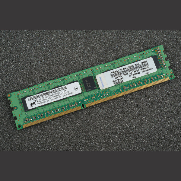 MT18JSF51272AZ-1G4D1 PC3-10600E-9-10-E0 4GB Server Memory RAM