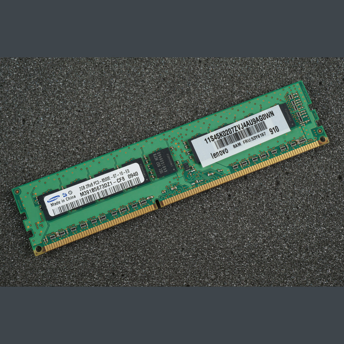 Samsung M391B5673DZ1-CF8 PC3-8500E-07-10-E0 2GB Server Memory RAM