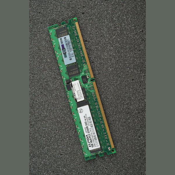 Elpida EBE10RD4AEFA-4A-E PC2-3200R-333 1GB 1Rx4 Server Memory RAM