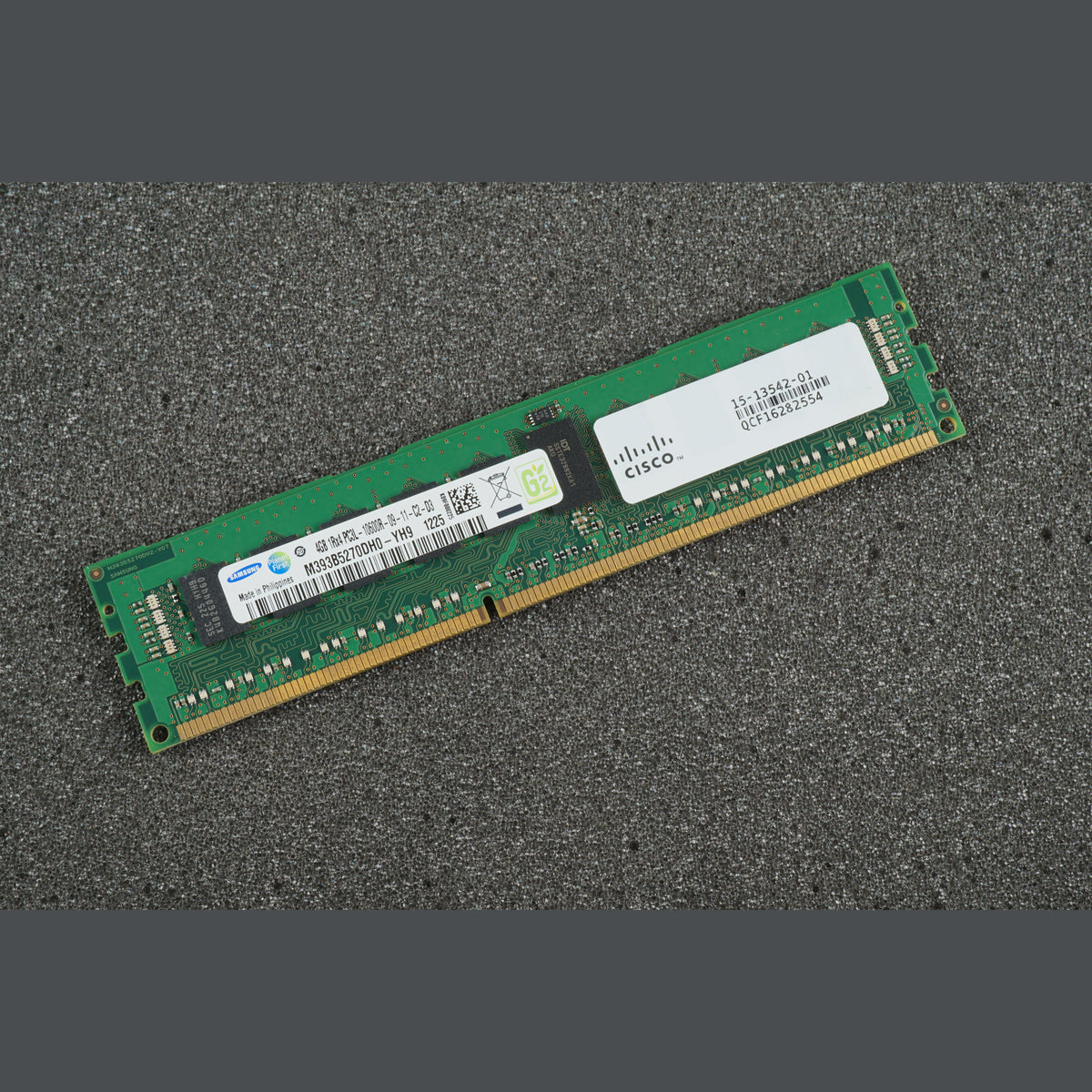 Samsung M393B5270DH0-YH9 PC3L-10600R-09-11-C2-D3 4GB RAM Cisco 15-13542-01