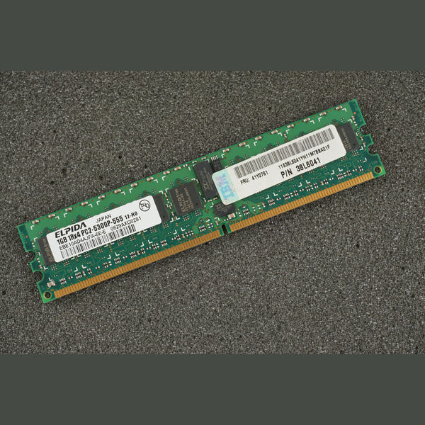 Elpida EBE10AD4AJFA-6E-E PC2-5300P-555 1GB Server Memory RAM