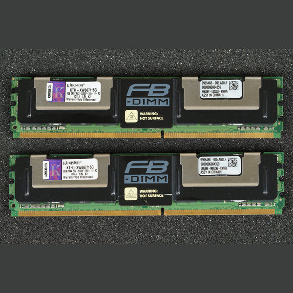KTH-XW667/16G Kingston 16GB Kit of 2x8GB PC2-5300F-555-11-AC Server Memory RAM