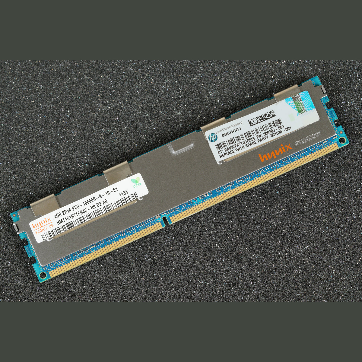 HMT151R7TFR4C-H9 Hynix 4GB PC3-10600R-9-10-E1 Server Memory RAM
