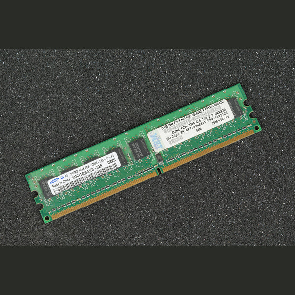 M391T6553EZ3-CE6 Samsung 512MB PC2-5300E-555-12-F3 Server Memory RAM