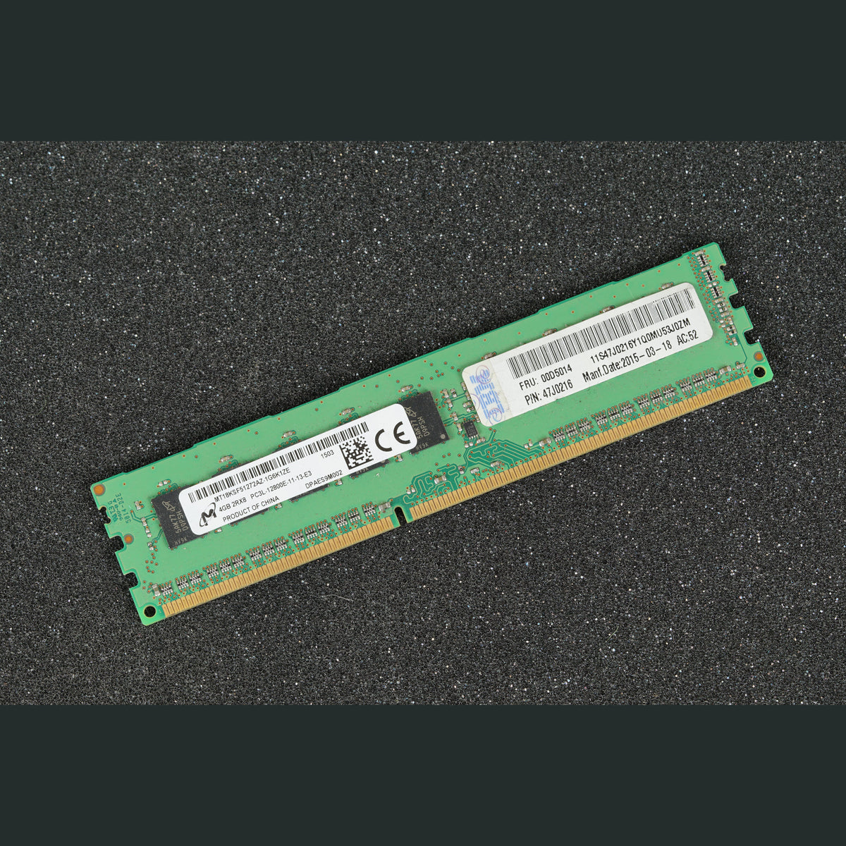 MT18KSF51272AZ-1G6K1ZE  4GB PC3L-12800E-11-13-E3 Server Memory RAM