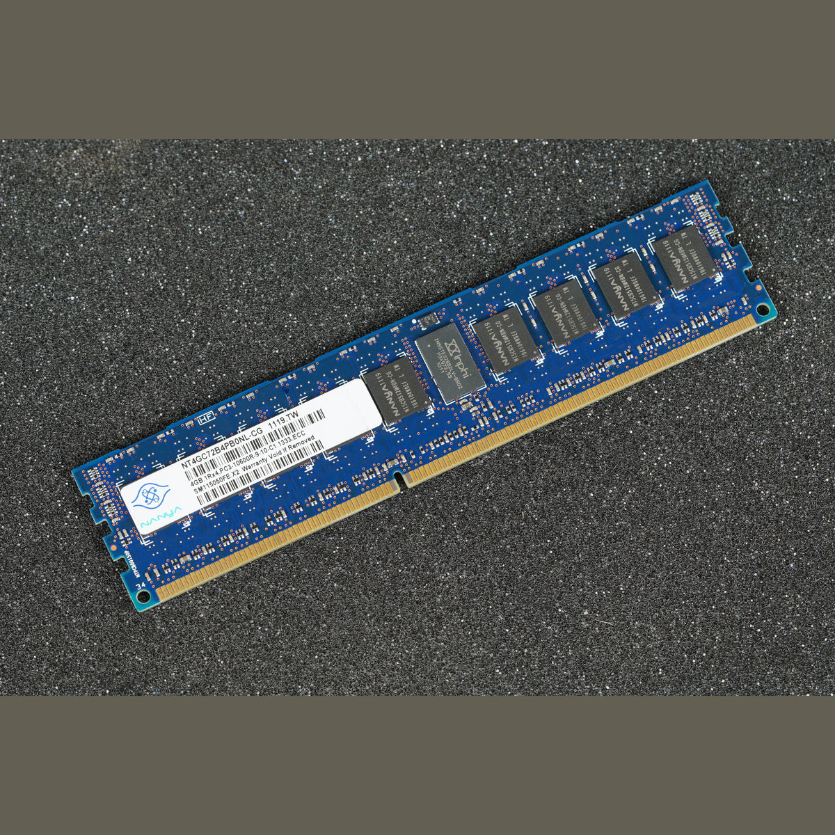 NT4GC72B4PB0NL-CG Nanya 4GB PC3-10600R-9-10-C1 Server Memory RAM