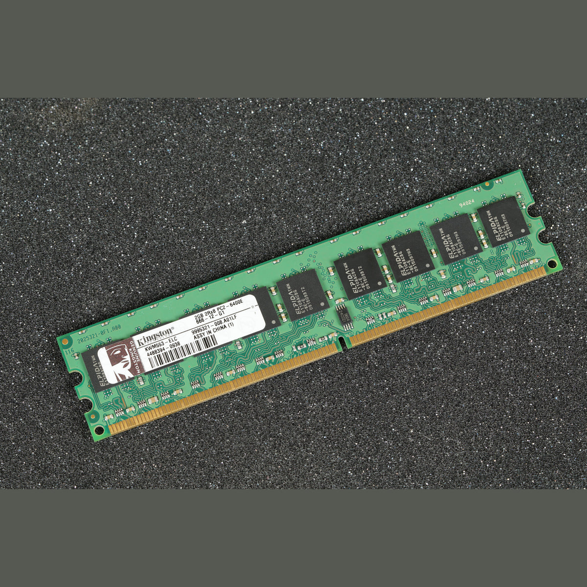 KWM553-ELC Kingston 2GB PC2-6400E Server Memory RAM