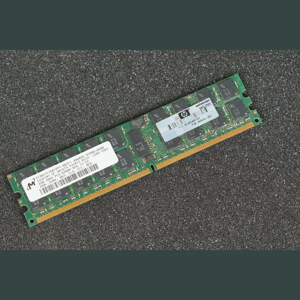 MT36HTF25672PY-667F1  2GB PC2-5300P-555-12-ZZ Memory RAM