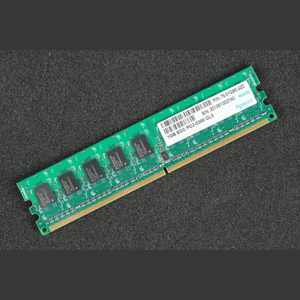 78.01G9M.42D Apacer 1GB ECC PC2-5300 CL5 Server Memory RAM