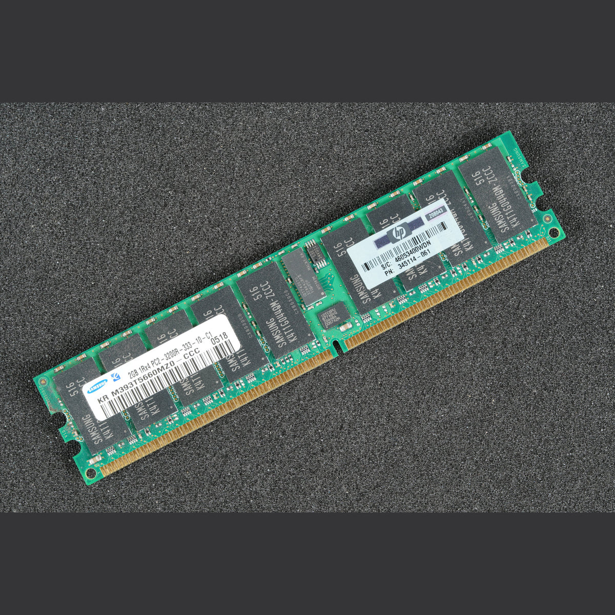 M393T5660MZ0-CCC Samsung 2GB PC2-3200R-333-10-C1 Server Memory RAM 1Rx4