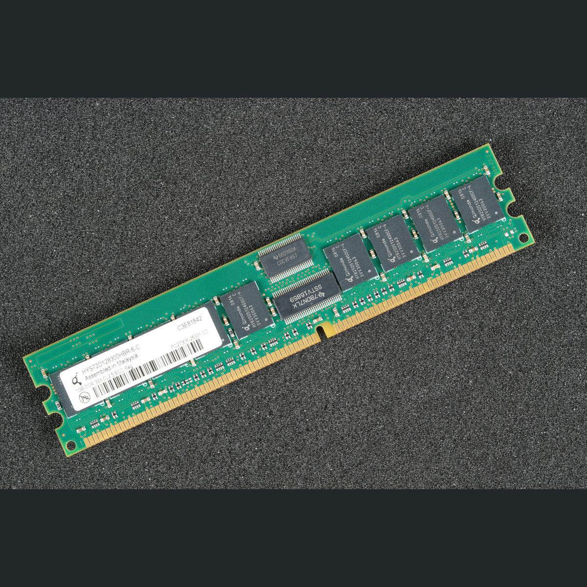HYS72D128300HBR-6-C Qimonda 1GB PC2700R-25331-C0 Server Memory RAM