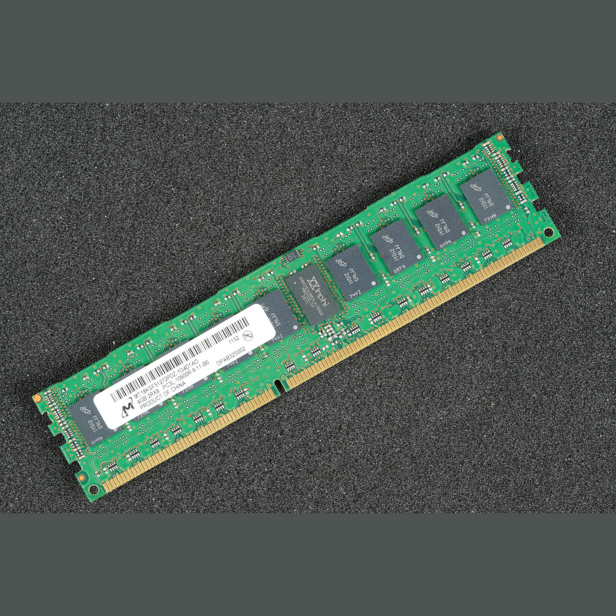MT18KSF51272PDZ-1G4D1AD  4GB PC3L-10600R-9-11-B0 Server Memory RAM