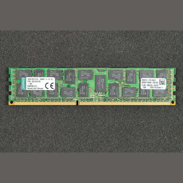 Kingston KTM-SX313LV/16G PC3L-10600R-9-13-E2 16GB ECC Registered Server Memory