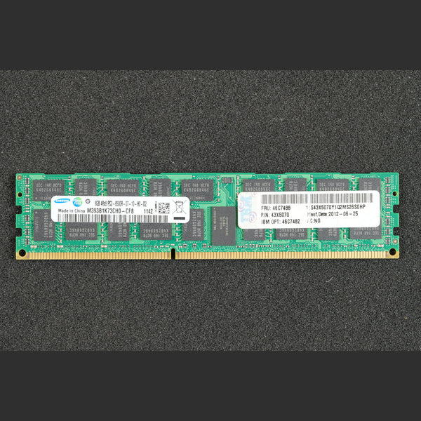 Samsung M393B1K73CH0-CF8 PC3-8500R-07-10-H0-D2 8GB ECC Registered Memory RAM
