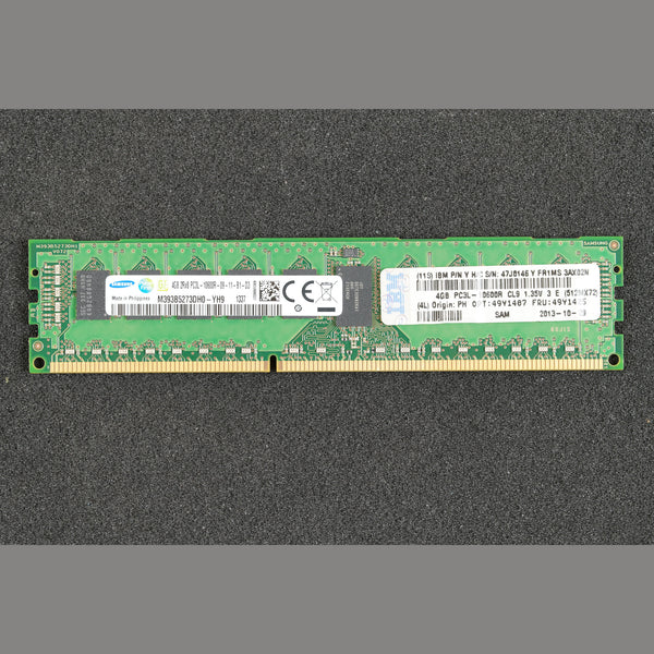 Samsung M393B5273DH0-YH9 PC3L-10600R-09-11-B1-D3 4GB Server Memory RAM