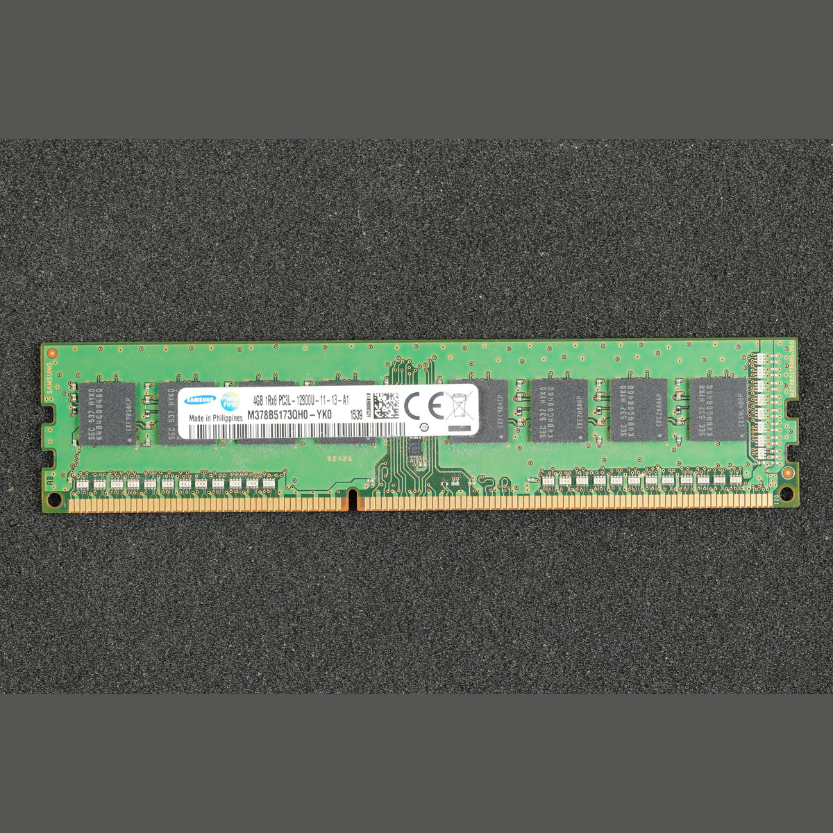 Samsung M378B5173QH0-YK0 PC3L-12800U-11-13-A1 4GB 1Rx8 Memory RAM