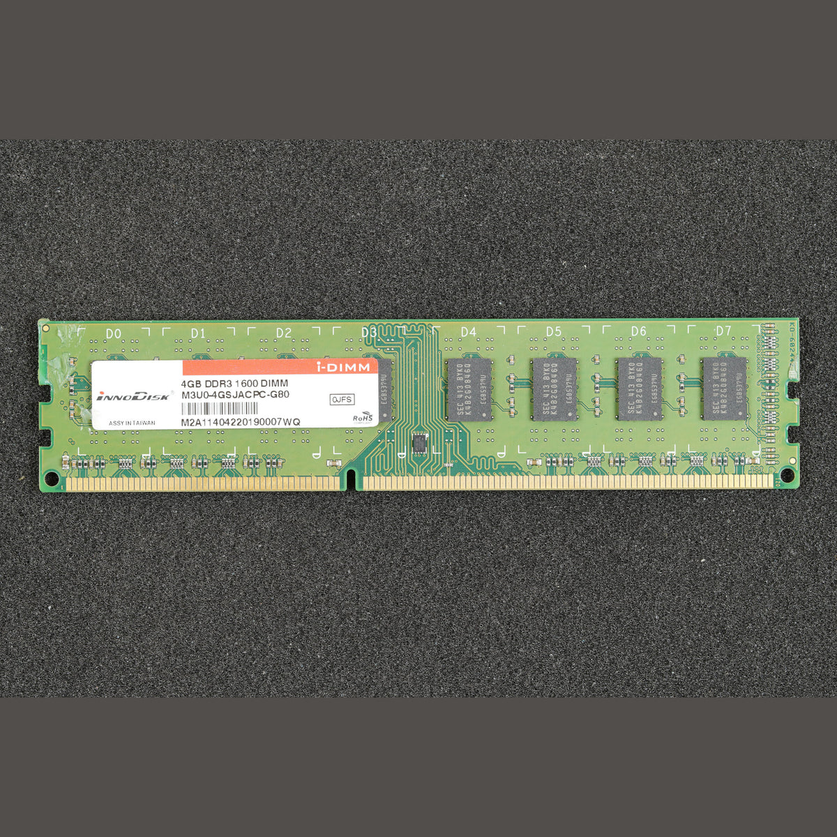 INNODisk M3U0-4GSJACPC-G80 4GB DDR3 1600 DIMM Server Memory RAM