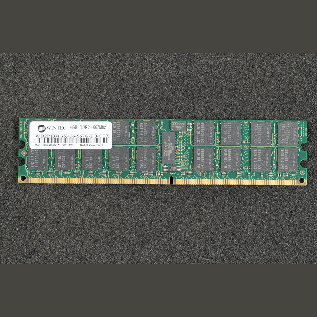 Wintec WD2RE04GX436-667G-PQ-CTX 4GB DRR2-667MHz Server Memory RAM