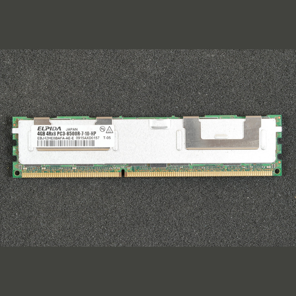 Elpida EBJ42HE8BAFA-AE-E PC3-8500R-7-10-HP 4GB 4Rx8 Server Memory RAM