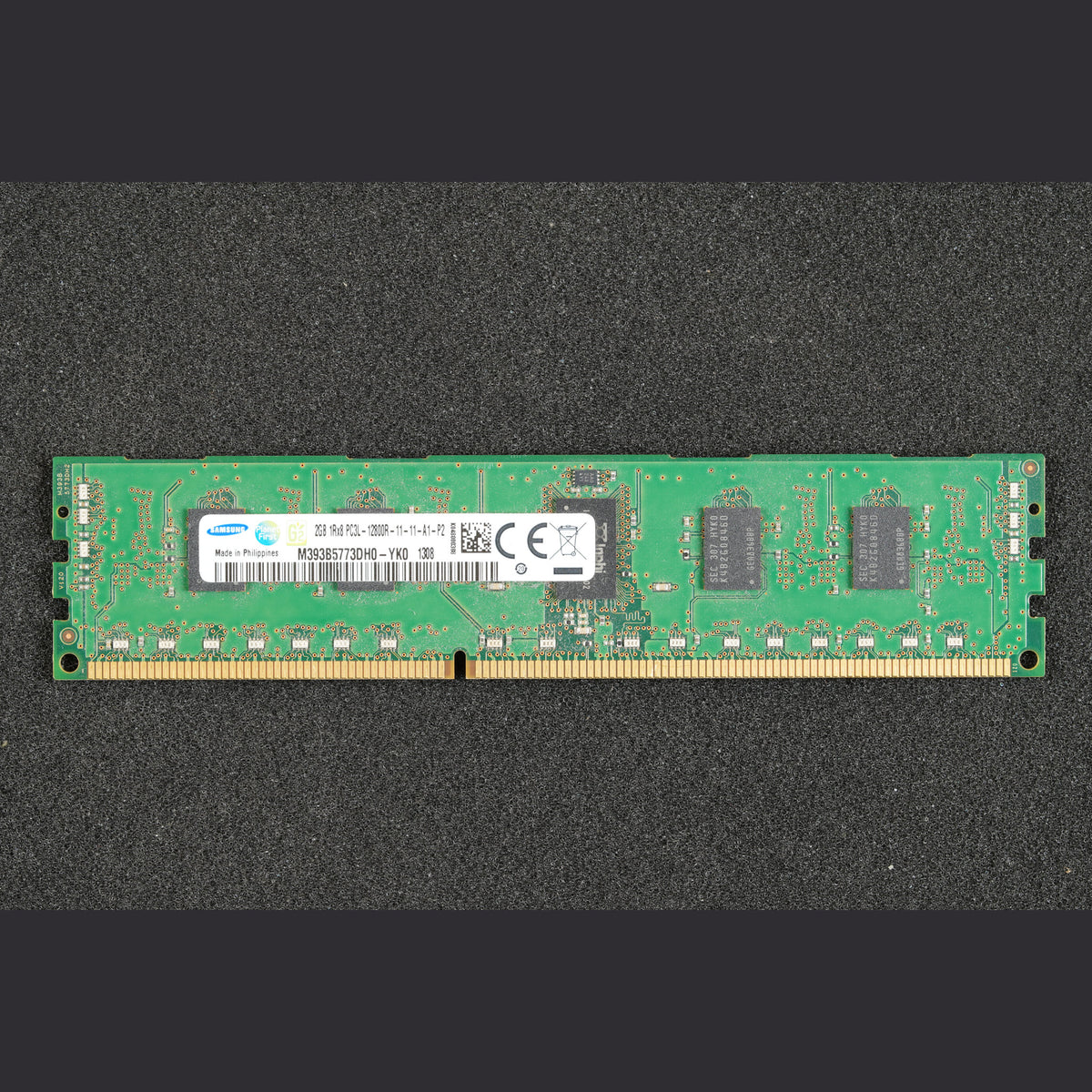 Samsung M393B5773DH0-YK0 PC3L-1200R-11-11-A1-P2 2GB 1Rx8 Server Memory RAM