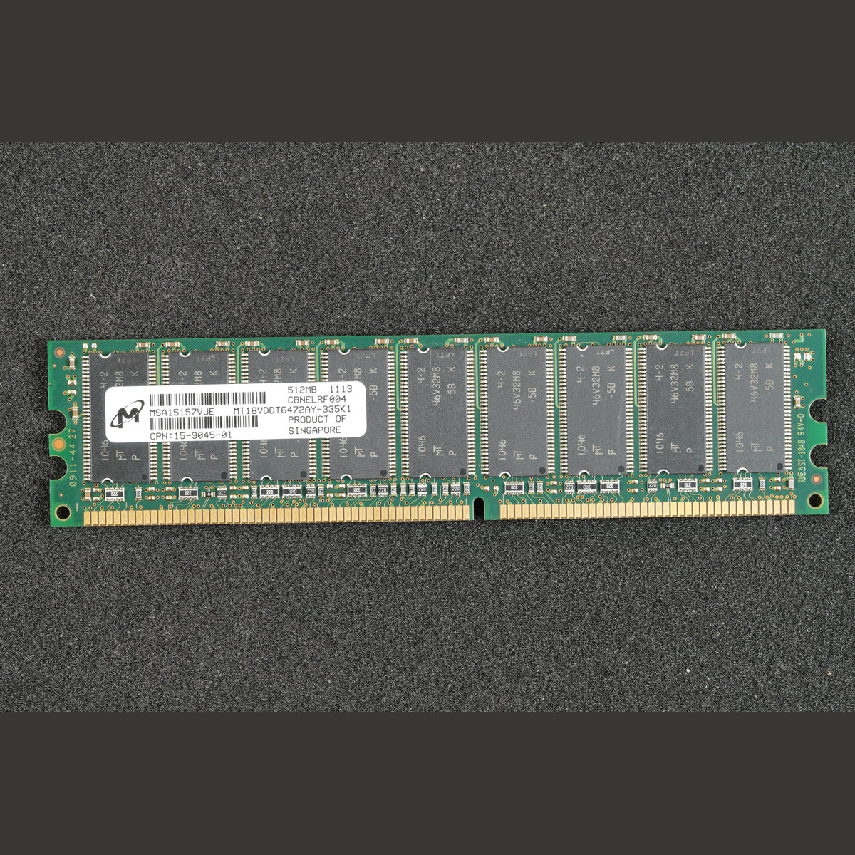 Cisco 15-9045-01 512MB MT18VDDT6472AY-335K1 Memory RAM