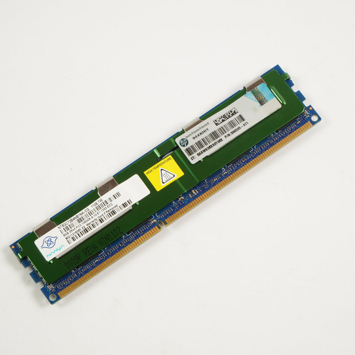 Nanya NT8GC72B4NB1NK-CG PC3-10600R-9-10-E1 1Rx4 Server Memory RAM