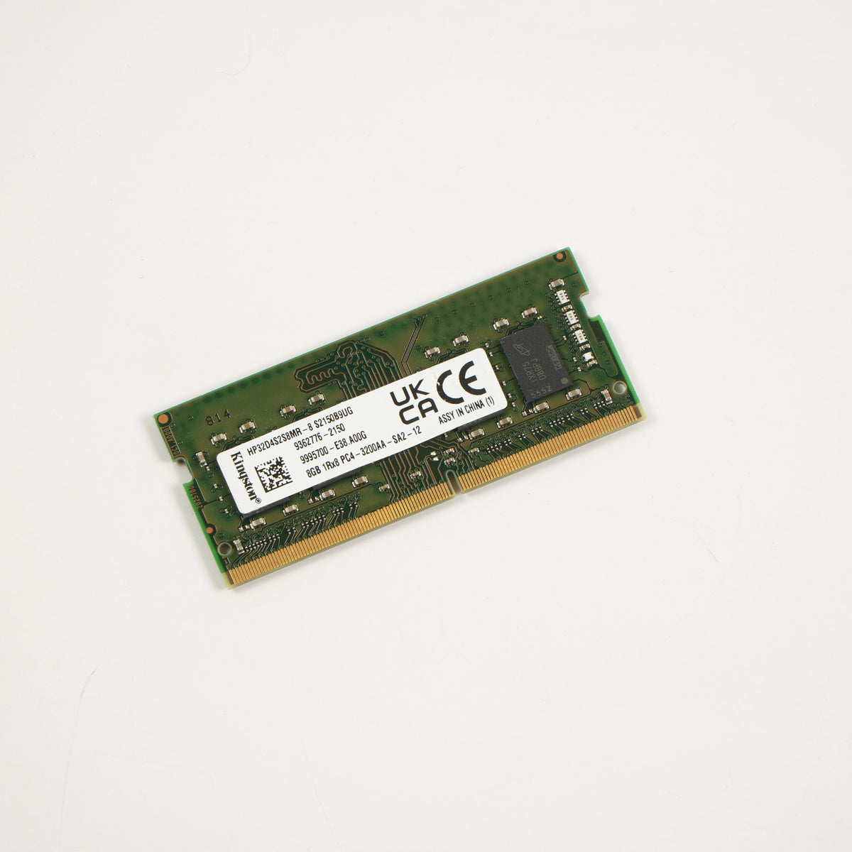 Kingston HP32D4S2S8MR-8 8GB 3200MHz 1Rx8 PC4-3200AA-SA2-12 SODIMM Memory RAM